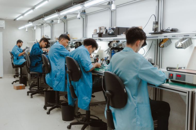 Laboratório da Fix Online em Perdizes
