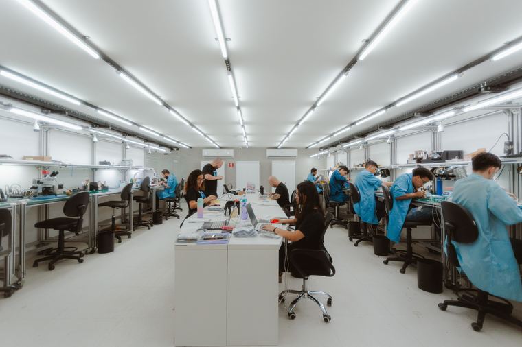 Laboratório da Fix Online em Perdizes