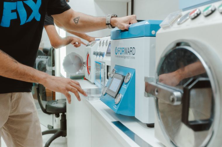 Laboratório da Fix Online em Perdizes