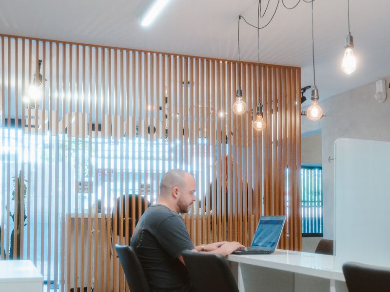 Espaço de coworking da Fix Online